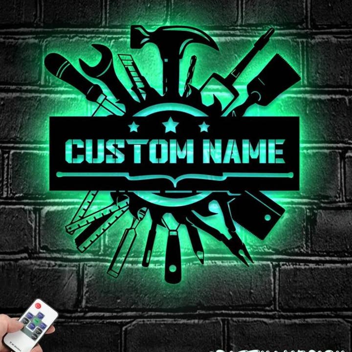 Glow Neon - Wholesale Neon Sign - Tools Car Garage Signboard, LED Lights Deco3