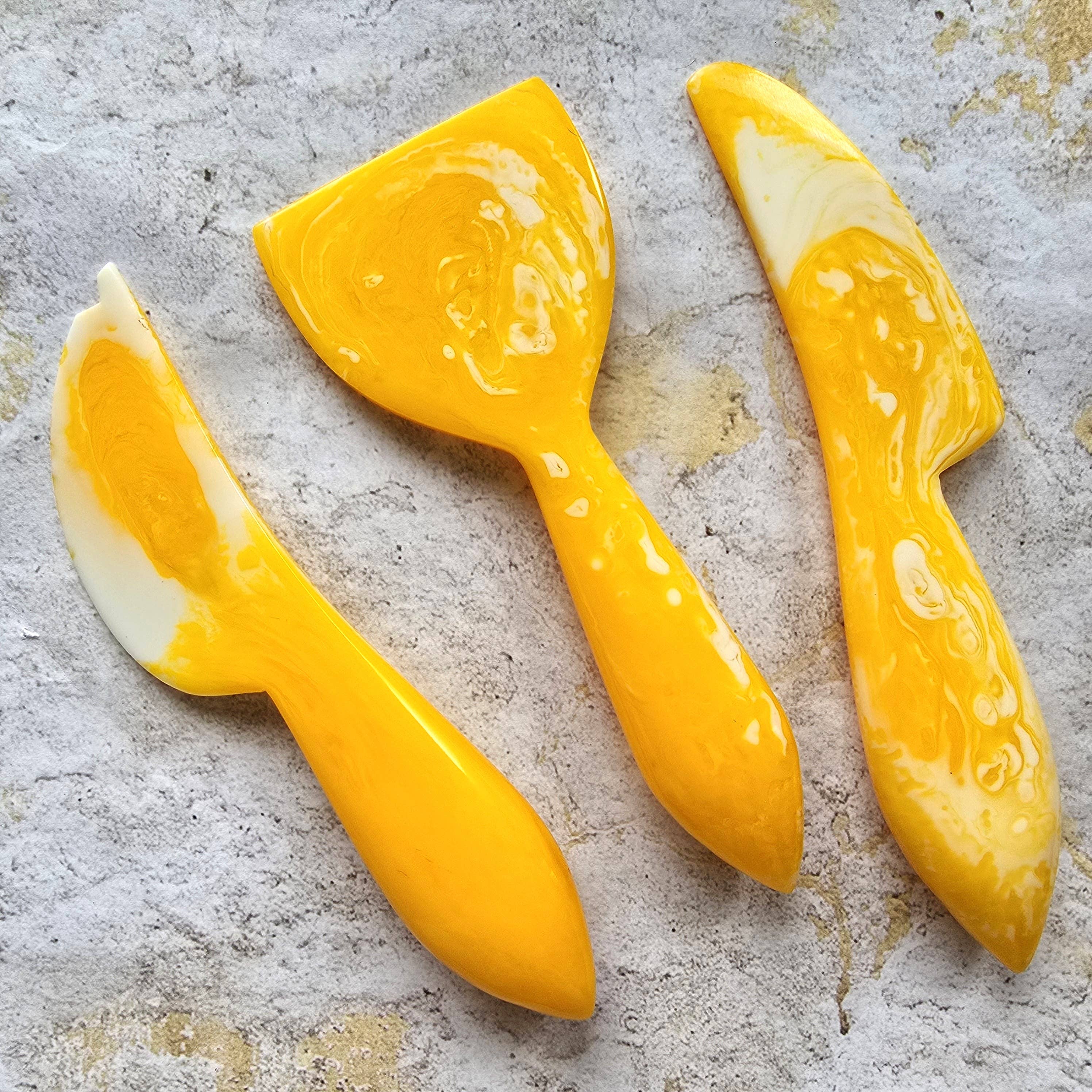 Gibb & Daan – Faca para queijo por atacado – Conjunto de Facas de Queijo de 3 Peças - Ferramentas de Charcutaria em Resina38