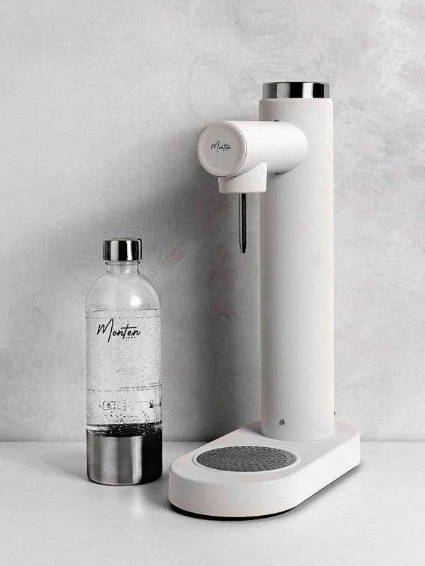 Witte stalen sodamaker voor wholesale door Monten soda