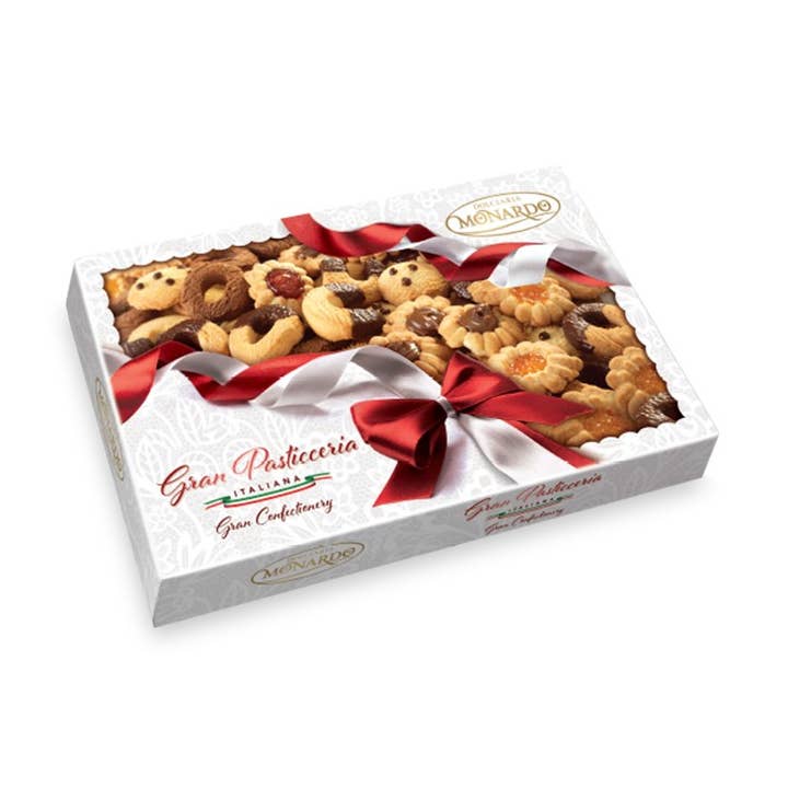 Monardo Gran Pasticceria Box 12.35 oz (350gr) for wholesale by Gusto Italian Foods LLC