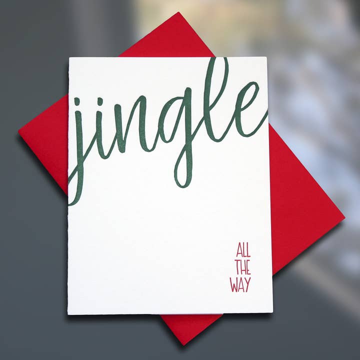 Jingle Card - Boîte de 6 pour la vente par Sky of Blue Cards