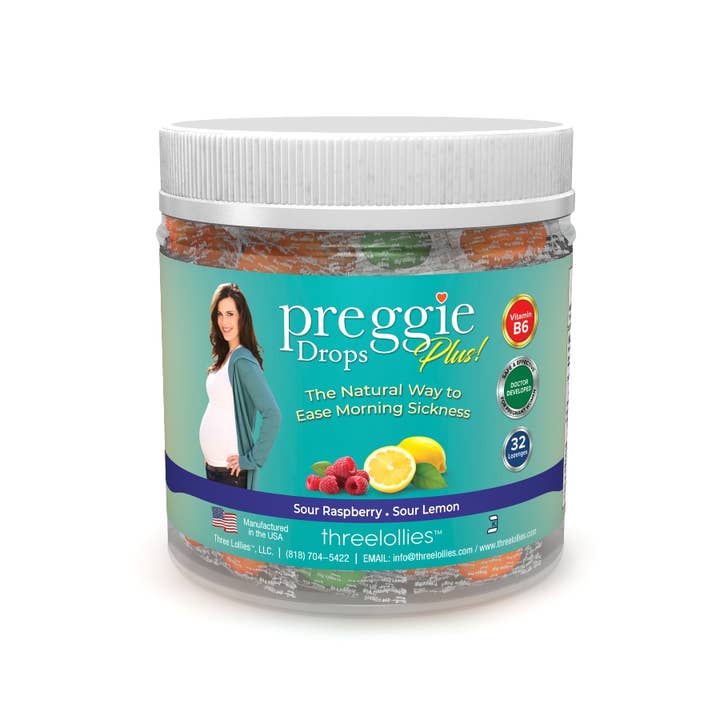 Preggie Pops & Queasy Pops - Wholesale Oral Supplement/Vitamin - Preggie Pop Drops Plus 32 count
