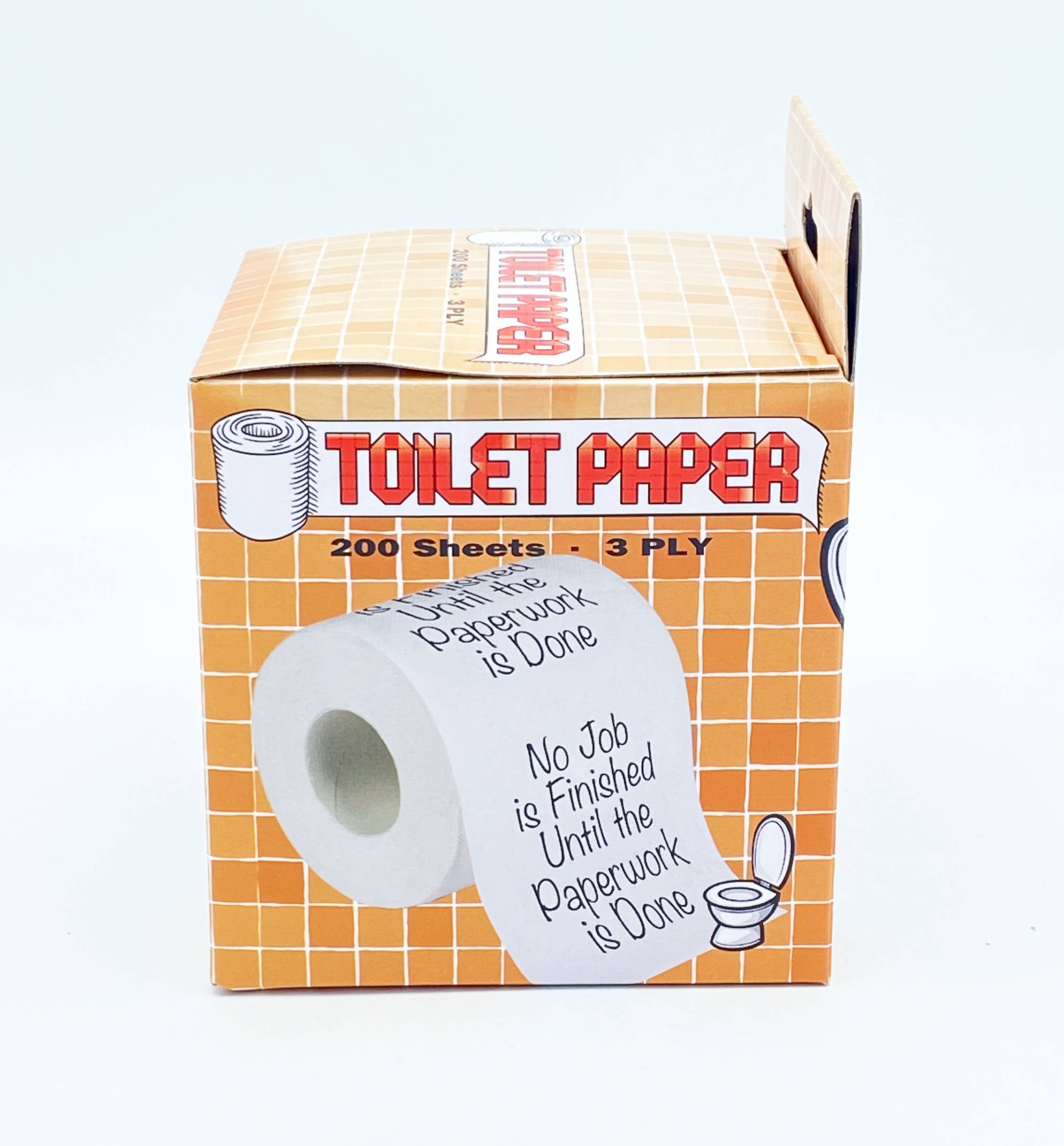 Island Dogs - Wholesale Toilet Paper - Novelty Toilet Paper - No Job Finished - Gift and Stocking Stuffer4