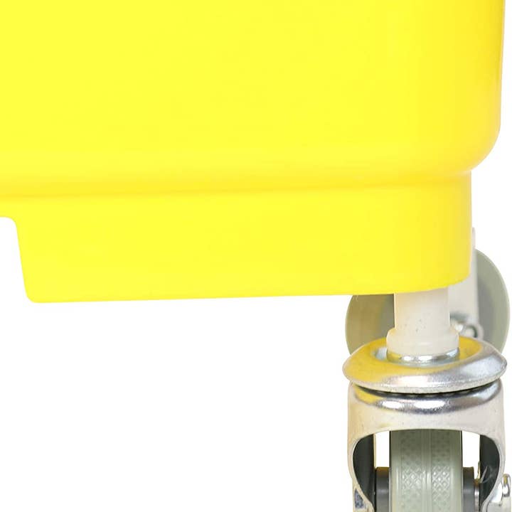 Arkwright Home - Wholesale Mop - Flat Mop Bucket - 6 Gallons with Ergonomic Handle - Yellow1