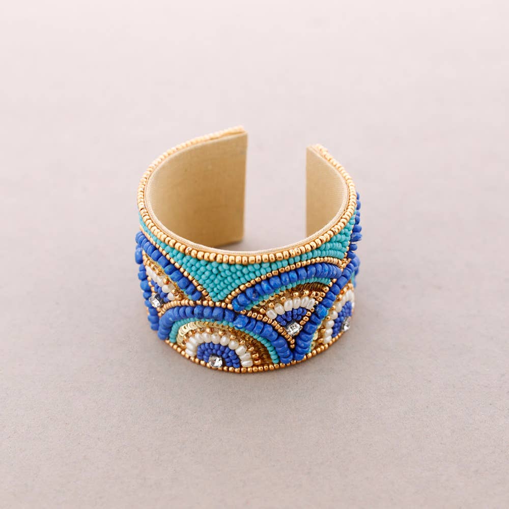 Sonata - Wholesale Cuff Bracelet - ADJUSTABLE BRACELET BEADS BEADS4