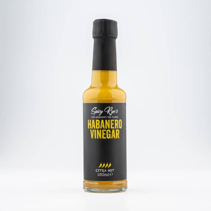 Vinaigre Habanero pour la vente par Spicy Rye’s