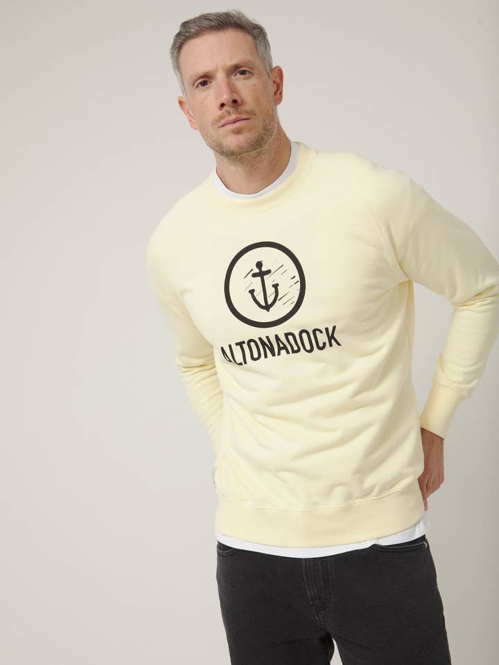 ALTONADOCK - Wholesale Graphic Sweatshirt - Unisex - Northbound Vanilla Sweatshirt1