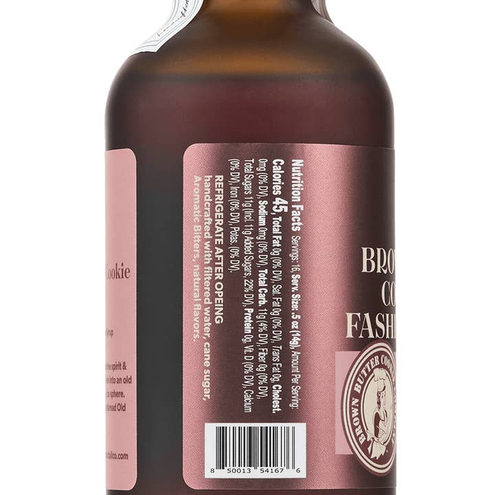 Yes Cocktail Co - Wholesale Cocktail Mix/Syrup - BBCCxYCC Brown Butter Cookie Old Fashioned Syrup2