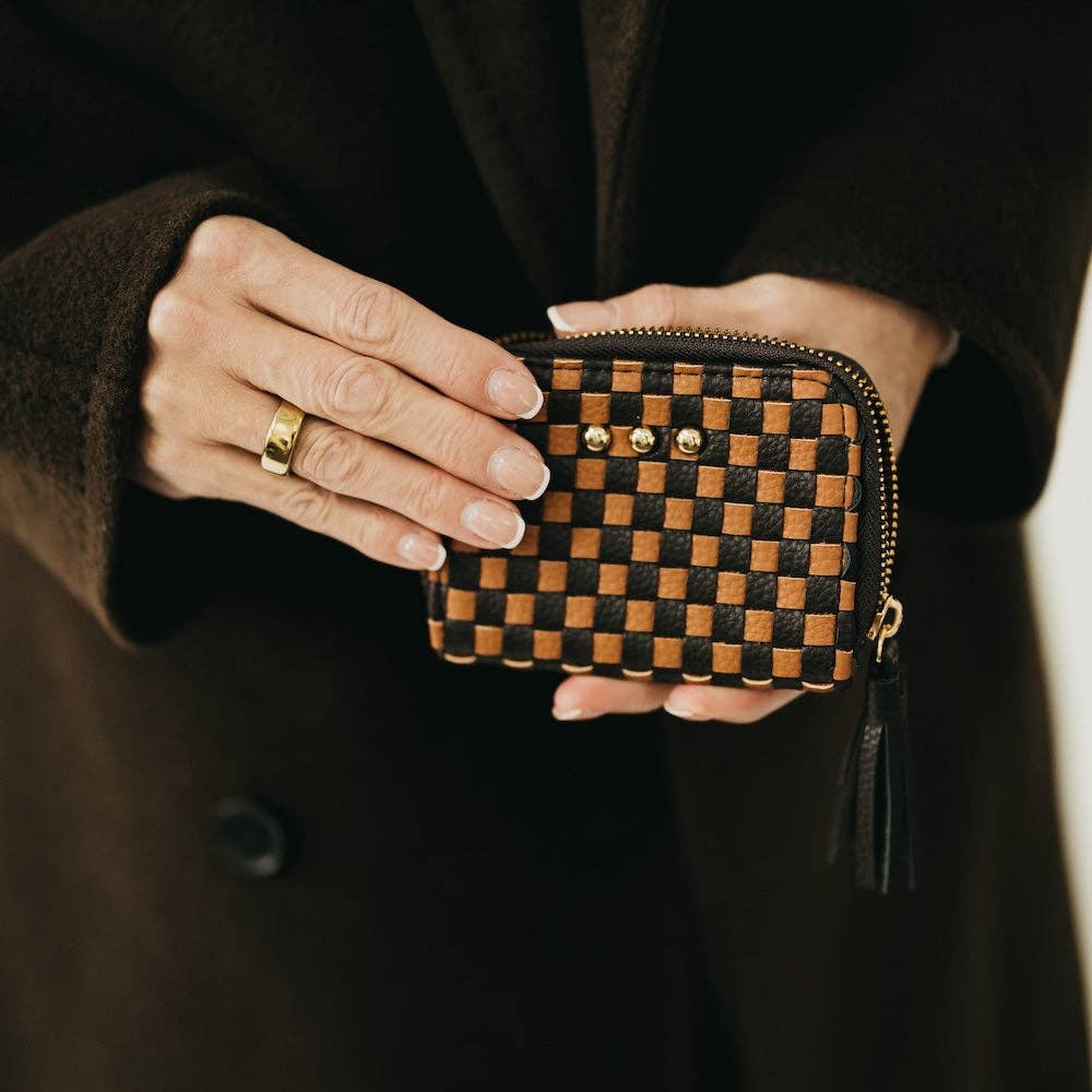 Pretty Simple - Vente Portefeuille – femme - Portefeuille Tissé Wynona en Gros13