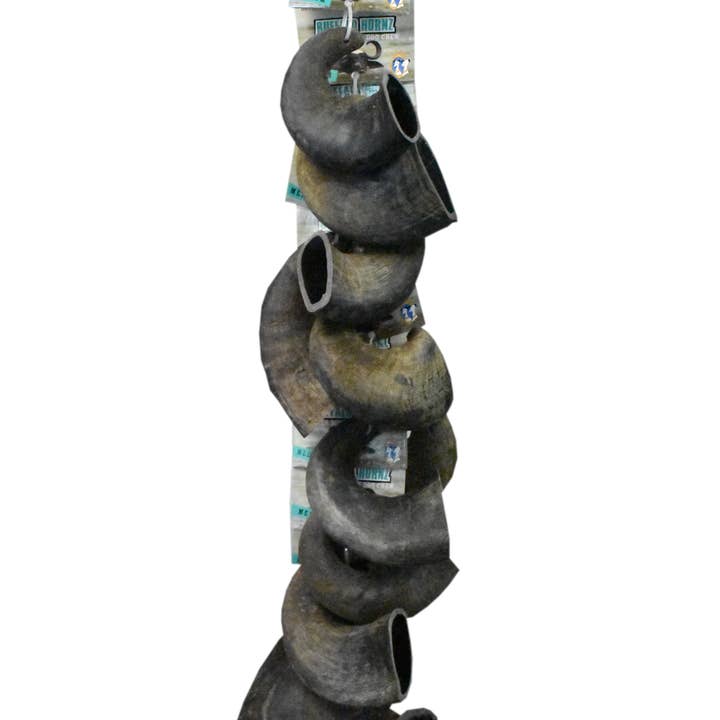 Buffalo Horn Clip Strip (12pcs per strip) for wholesale by QT Dog, LLC
