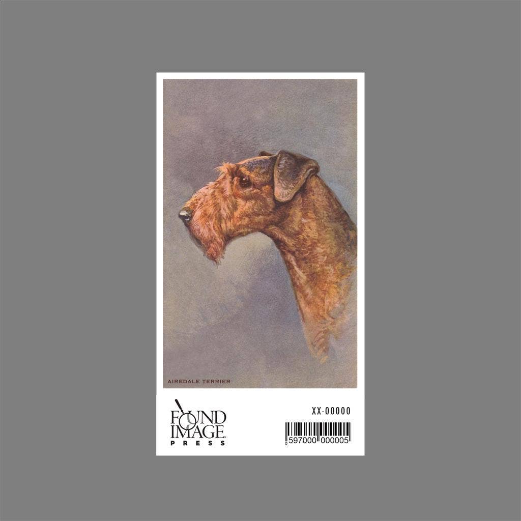 Found Image Press - Wholesale Sticker - Sticker DG-68 Airedale Terrier1