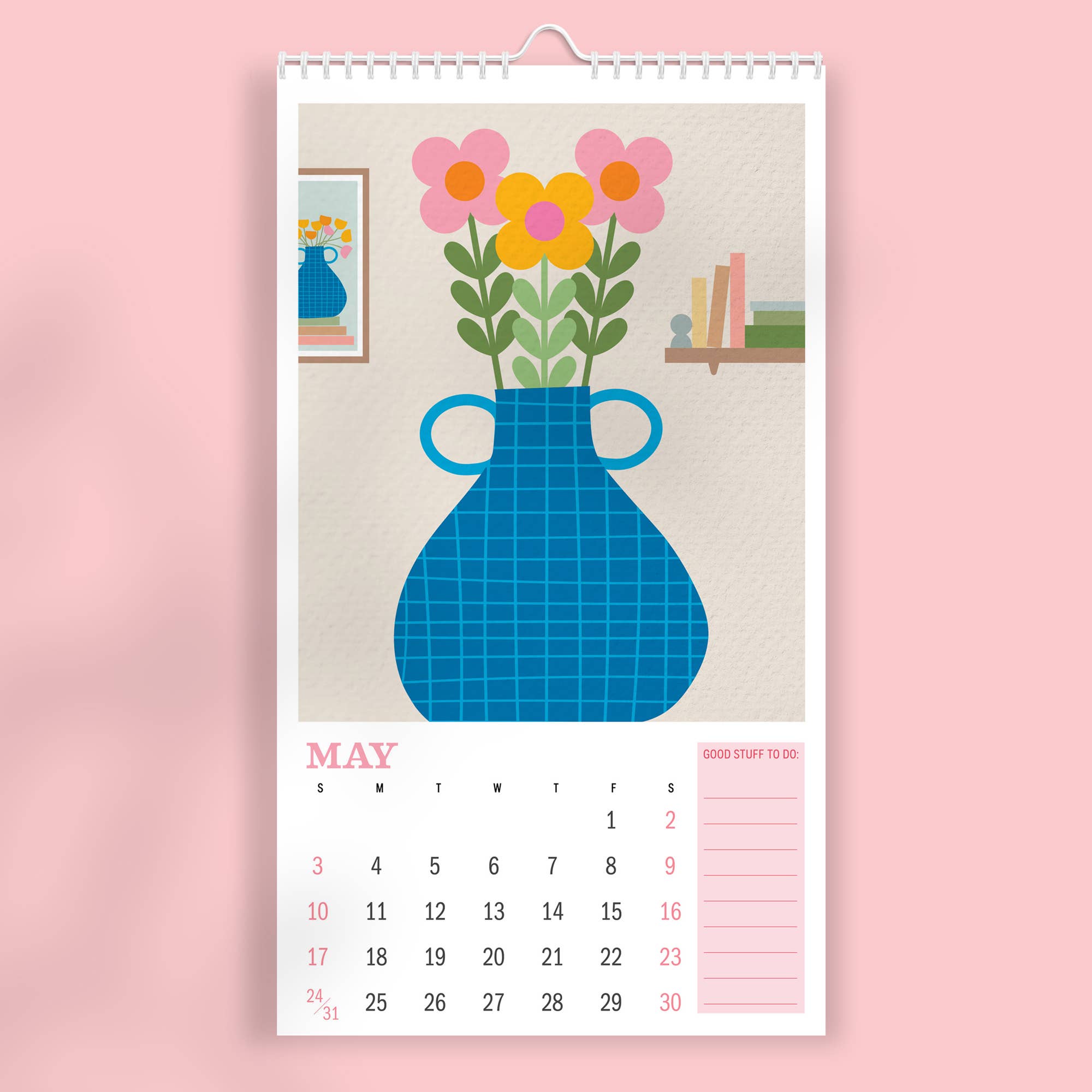 strawberryluna - Wholesale Calendar - 2026 Wall Calendar Illustrated Botanicals and Nature Art5