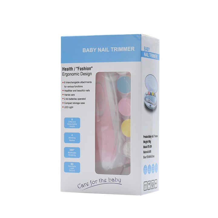 VIGOR - Wholesale Nail Clipper/Scissor - Baby - Baby Nail Trimmer File with Light Safe Electric Nail Clipper8