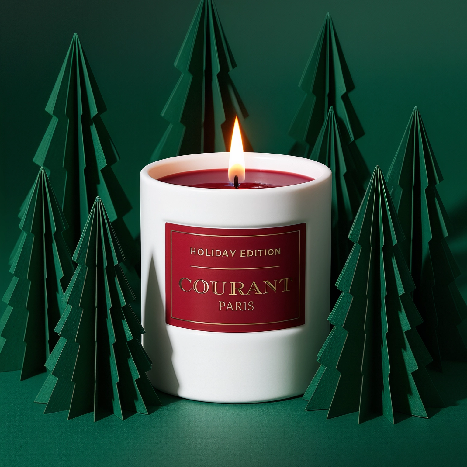 Sas Laurel Home - Courant Paris - Wholesale Jar/Filled Candle - HOLIDAY EDITION - Scented Candle3