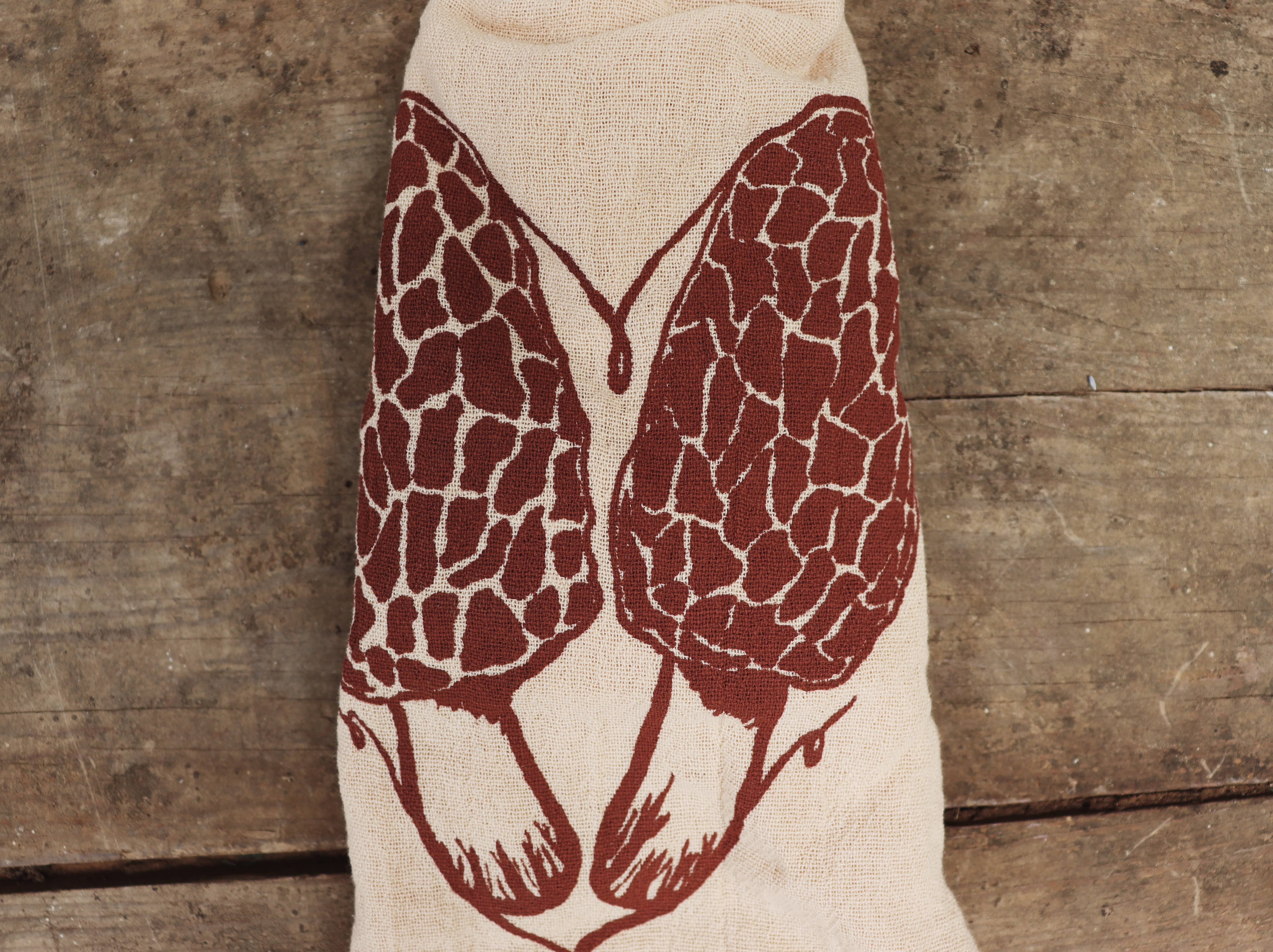 MOTH WOOD - Wholesale Tea Towel - Hand Screen Printed Cotton Tea Towels11