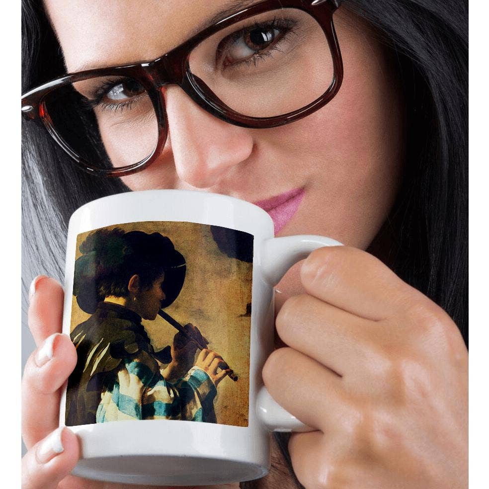 3dRose - Vendita all'ingrosso Tazza - 3dRose, Il Suonatore di Flauto, 1621 di Hendrick Terbrugghen, Tazza9