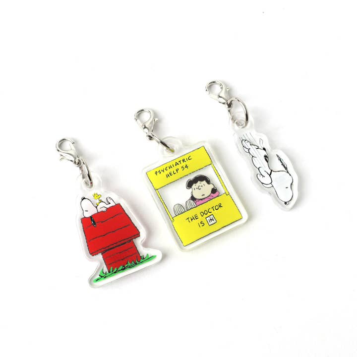 Peanuts Mini Acrylic Charm Set for wholesale by PINTRILL