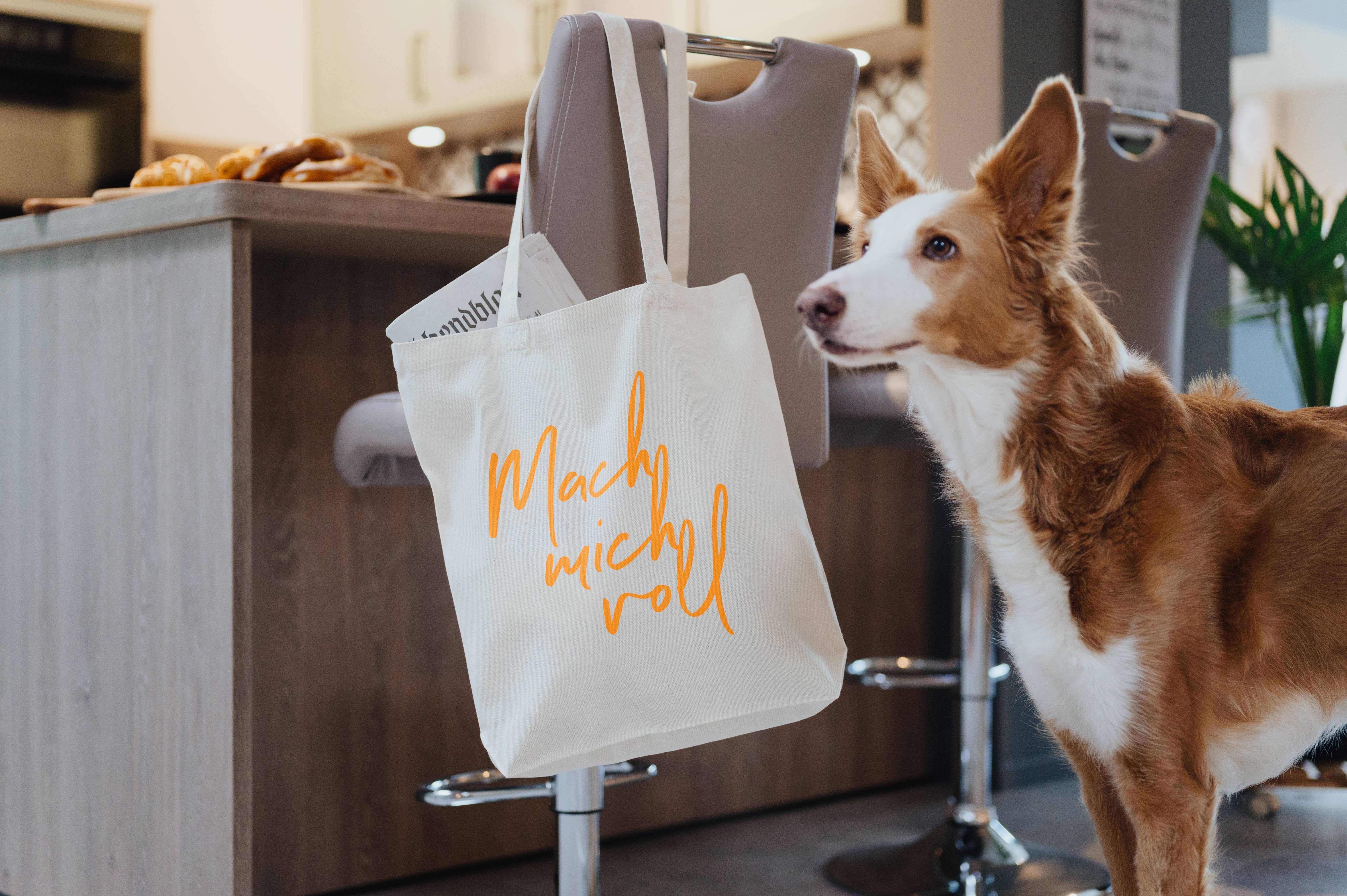 17;30 - Vendita all'ingrosso Borsa per shopping/spesa - Borsa di cotone "Riempimi"1