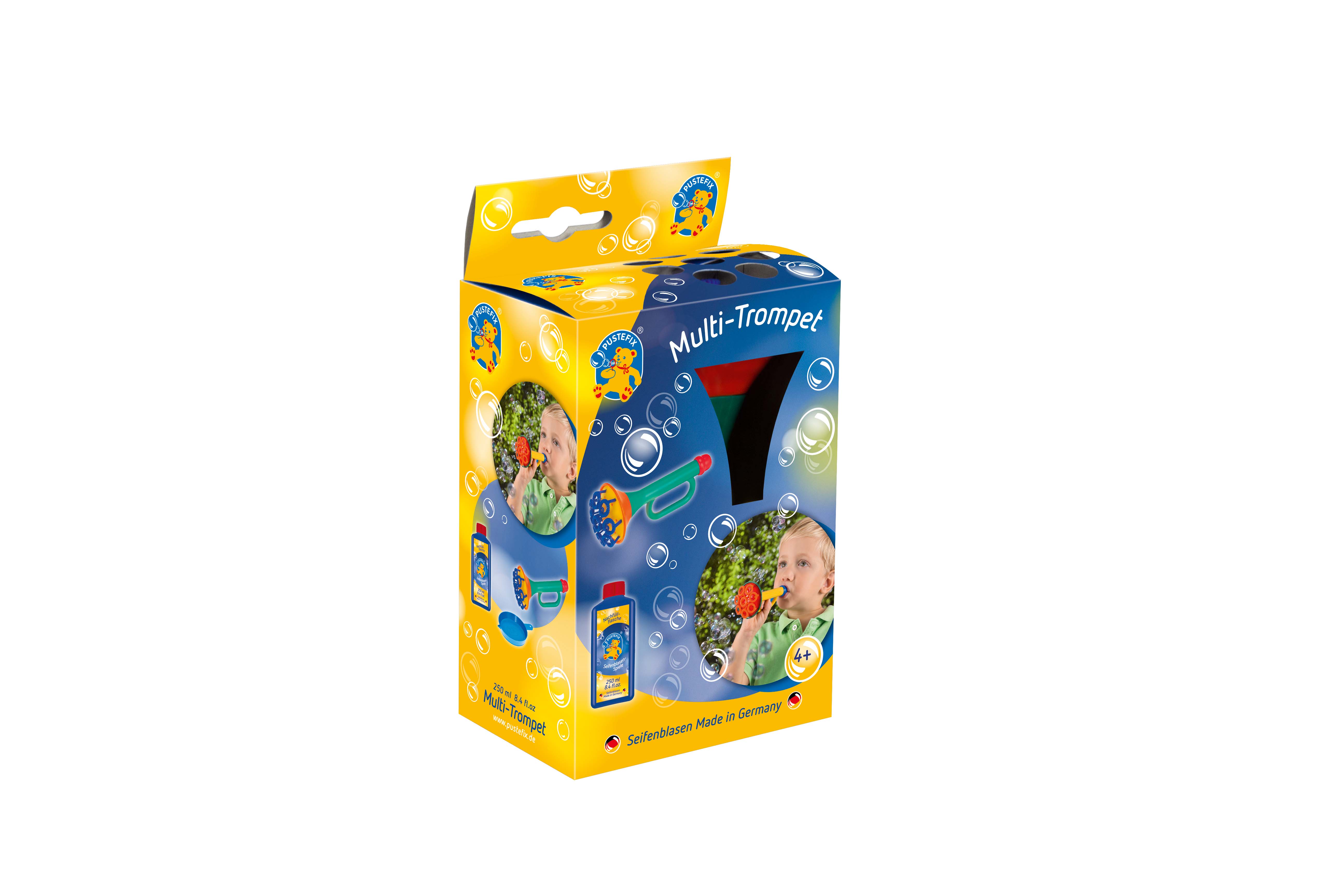 HQ Kites & Designs - Wholesale Bubble Wand - Kids - Pustefix Multi Bubble Trumpet2