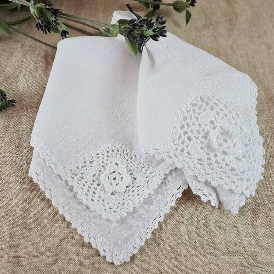Thomas Fergusons Irish Linen - Wholesale Handkerchief - Women's - Ladies Linen Handkerchiefs1