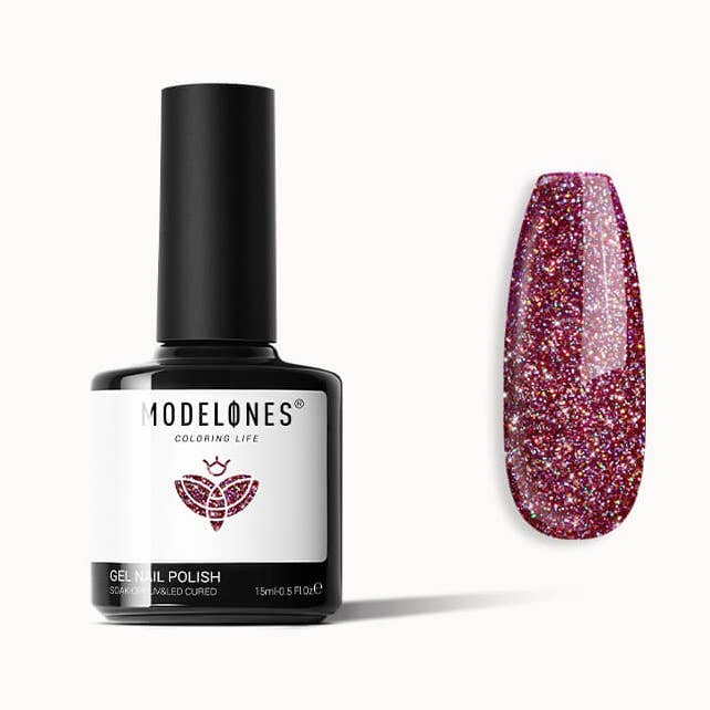 Coleção de Gel Glitter Inspire por atacado de Modelones