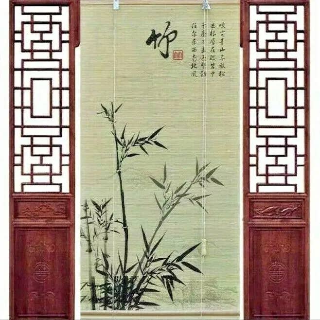 everythingbamboo - Venta al por mayor Cortinas - Cortina enrollable y panel persiana de bambú personalizada para privacidad, hecha a medida27