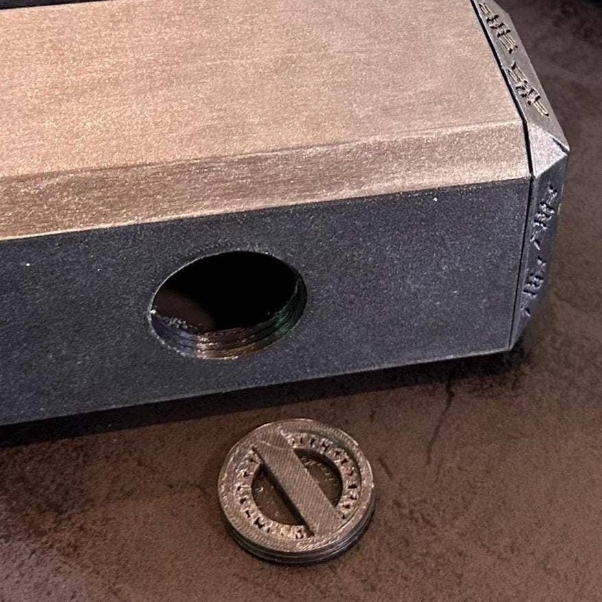 <3 Studio - Wholesale Door Stop - Thor’s Hammer Door Stopper |Fillable Mjølnir Metallic Finish5