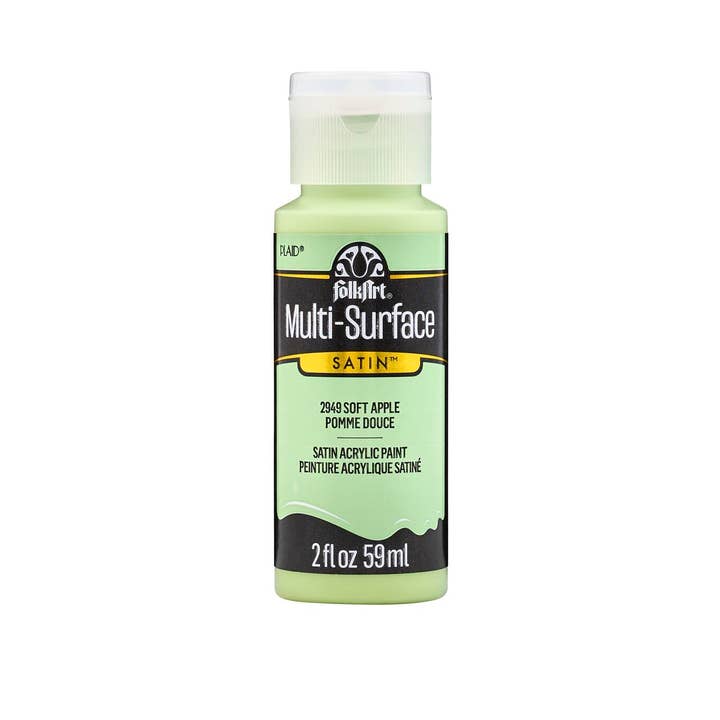 Plaid Crafts - Wholesale Acrylic Paint - FolkArt Multi-Surface Satin Acrylic Paint 2 oz132