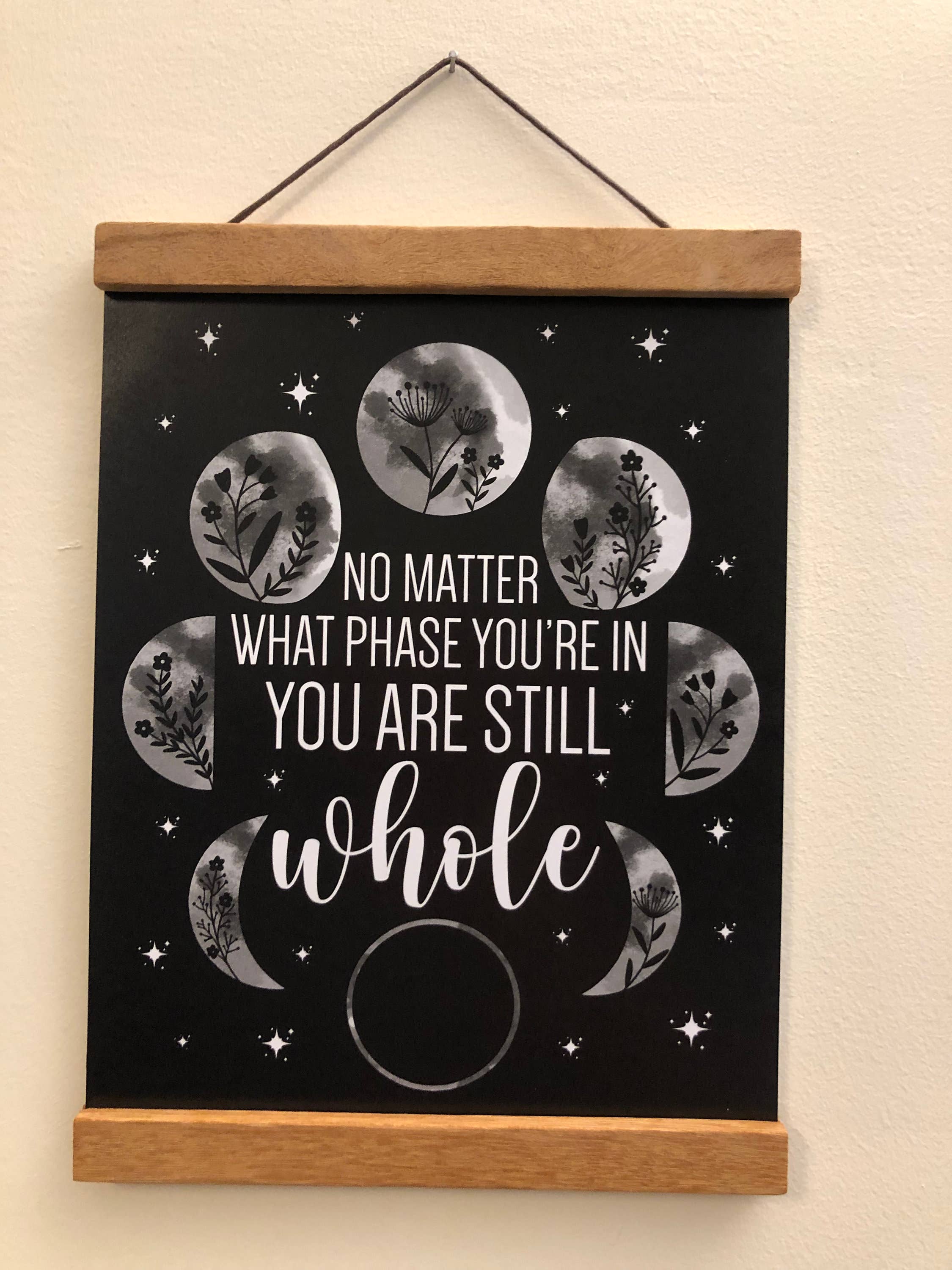 Three Sparrows Design – Großhandel Kunstdruck – Du bist immer noch ganz | Schwierigkeiten überwinden Zitat1