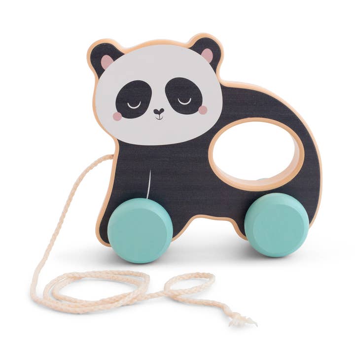 Saro Pull Along Panda for wholesale by Saro / Kalencom
