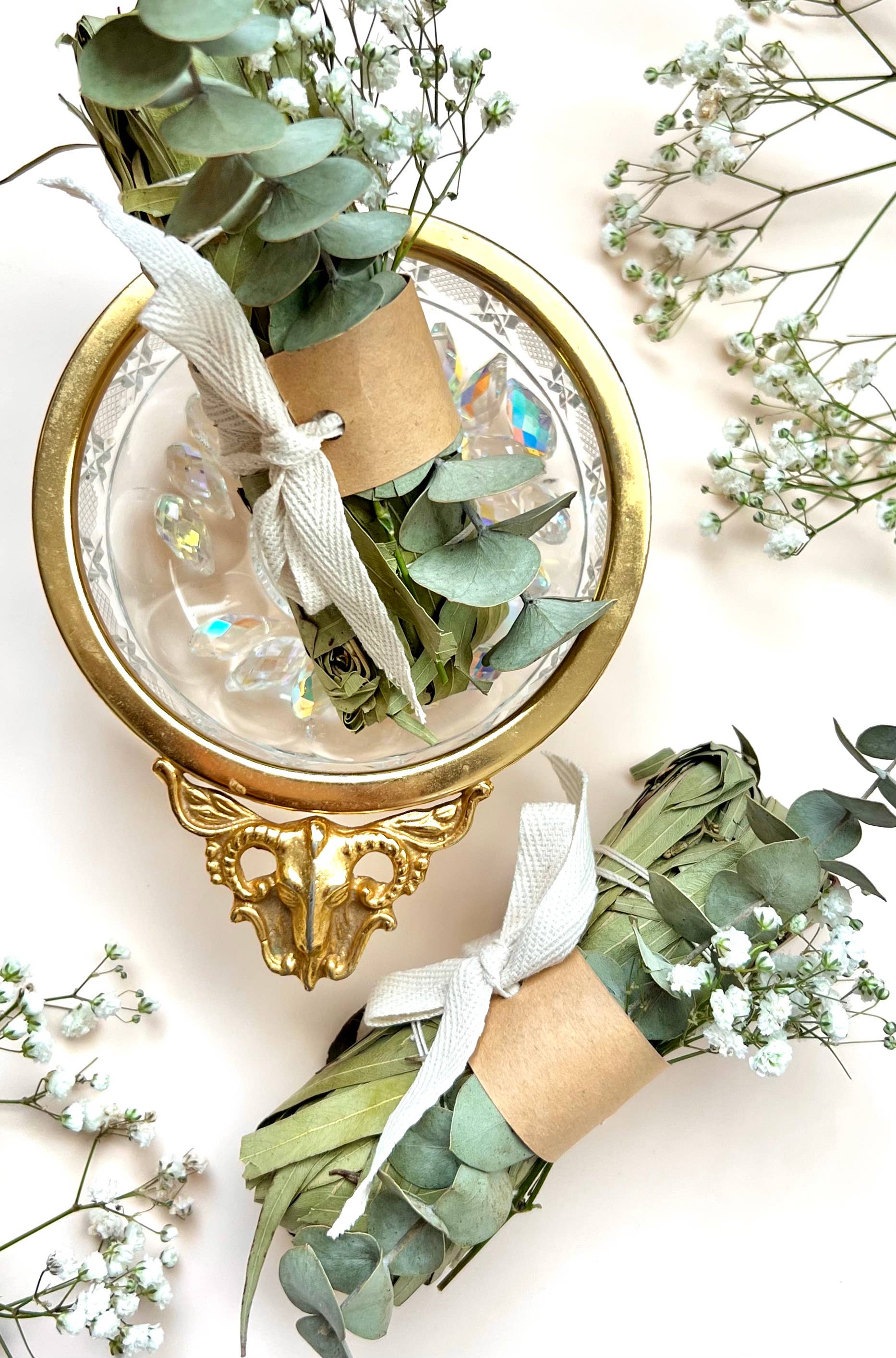 The 12th Moon – Engroshandel Salviepakke – DREAMY EUCALYPTUS Bundle - Røgrensning - Smudge2