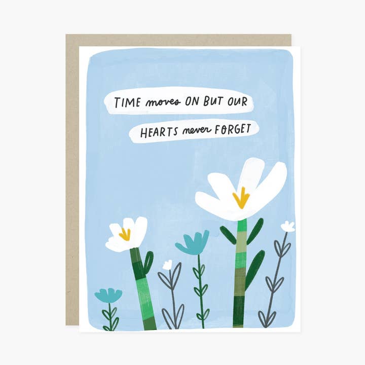 Il tempo passa - Biglietto di condoglianze per la vendita all'ingrosso da parte di Barone and Co.