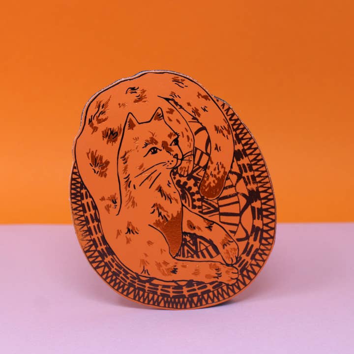 Ark Colour Design – wholesale Magnet – Cat on a Mat Magnet