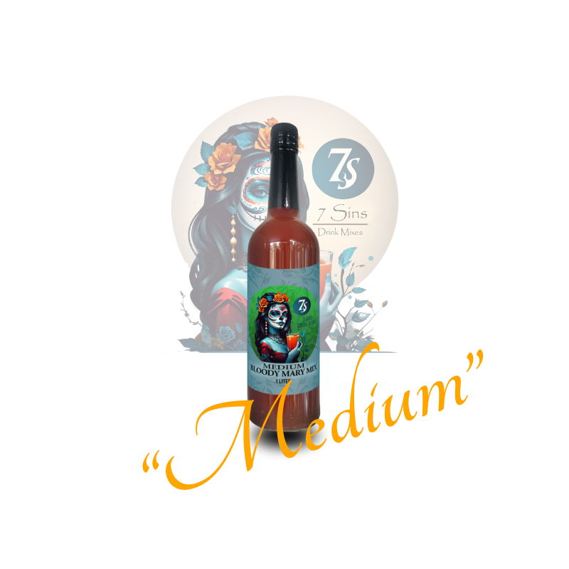 7 Sins Mixes - Venta al por mayor Preparado/sirope para cóctel - 7Sins Bloody Mary Mix (Paquete de 3)2