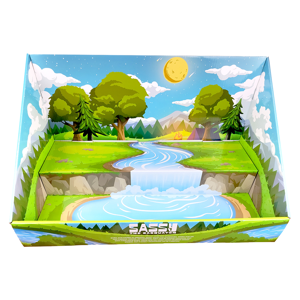 Hello From Oregon - Wholesale Stuffed/Plush Toy - Kids & Baby - Sassy the Sasquatch Plushie | 8"7