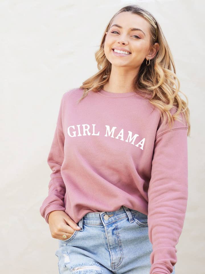 GIRL MAMA Sweatshirt for wholesale by OAT COLLECTIVE