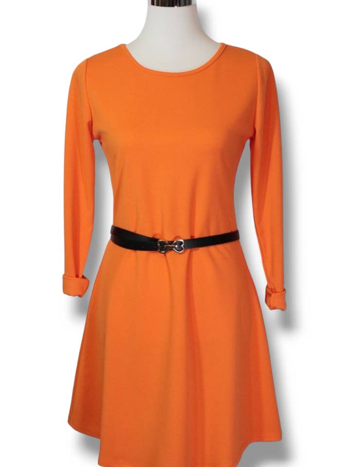 NINEF - Wholesale Dress - Women's - Multi-Color Noble Dress: Stretch Fit with Optional Belt4