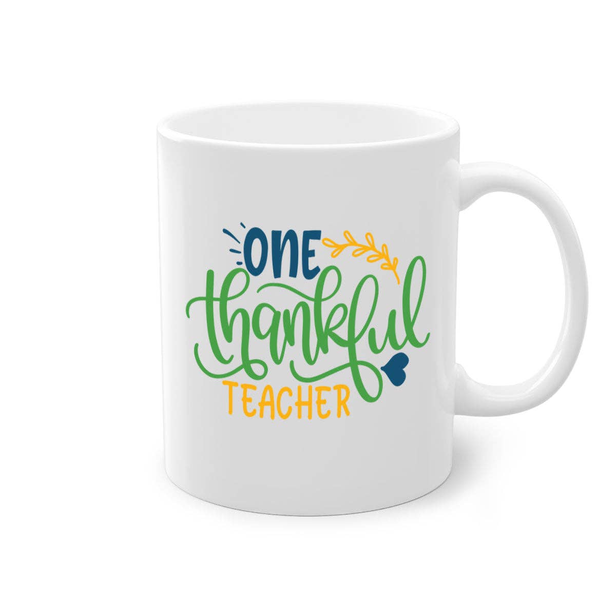 Mugs R Us - Vendita all'ingrosso Tazza - one thankful teacher Style 156#- Tazza da insegnante/tazza da caffè8