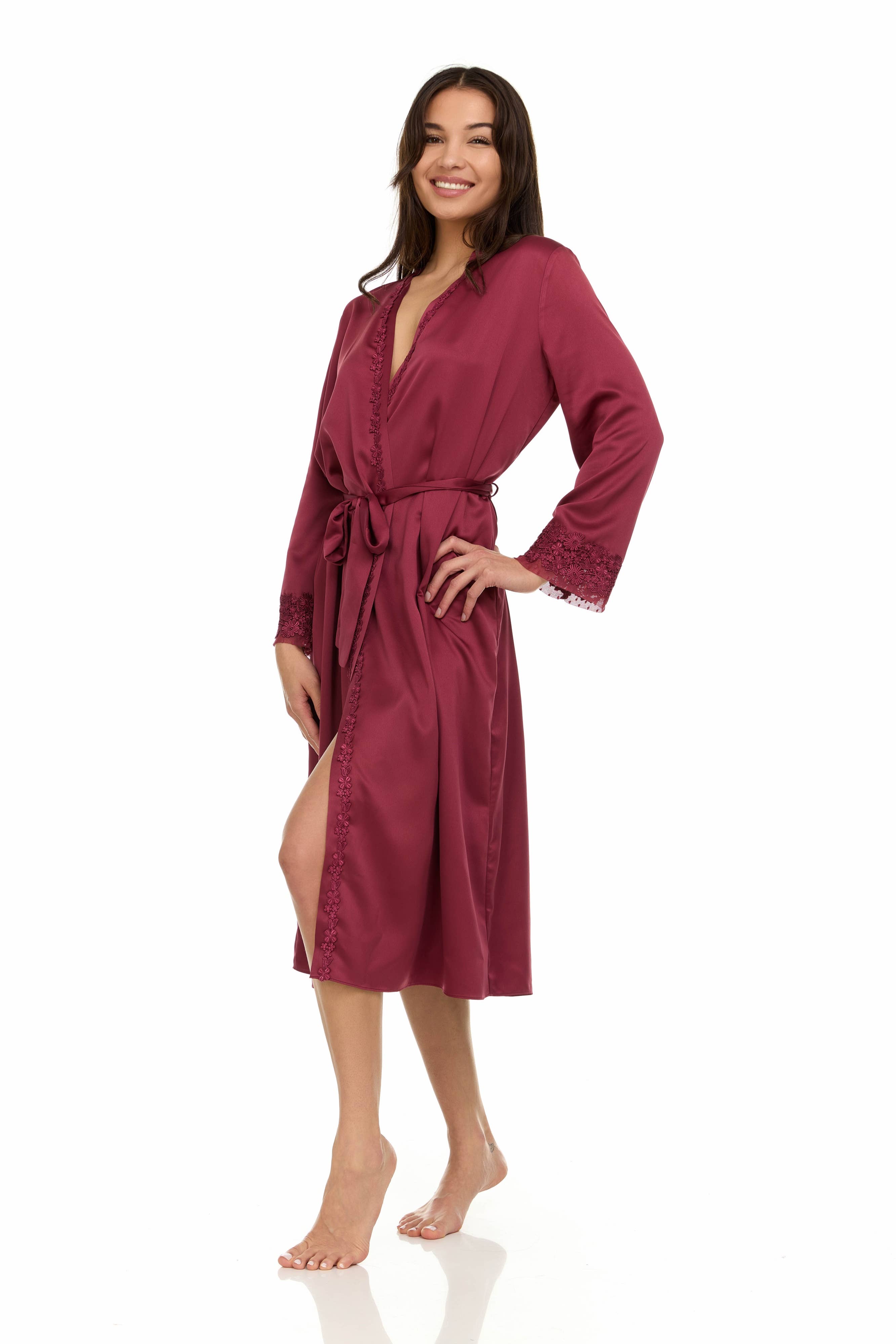 Flora Nikrooz - Wholesale Robe - Women's - Showstopper Long Robe3
