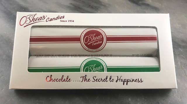O'Shea's Candies Sweet Shop - Wholesale Chocolate Bar - Candy Bar Gift Pack Milk & Dark Chocolate 2PK w/ String Bow1