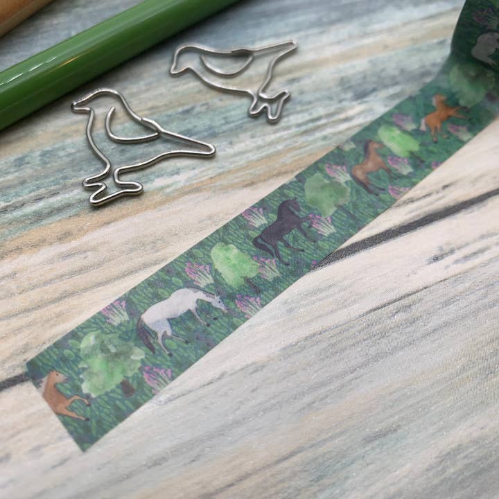 Samantha Hall Designs - Wholesale Washi Tape - Horse Washi Tape1