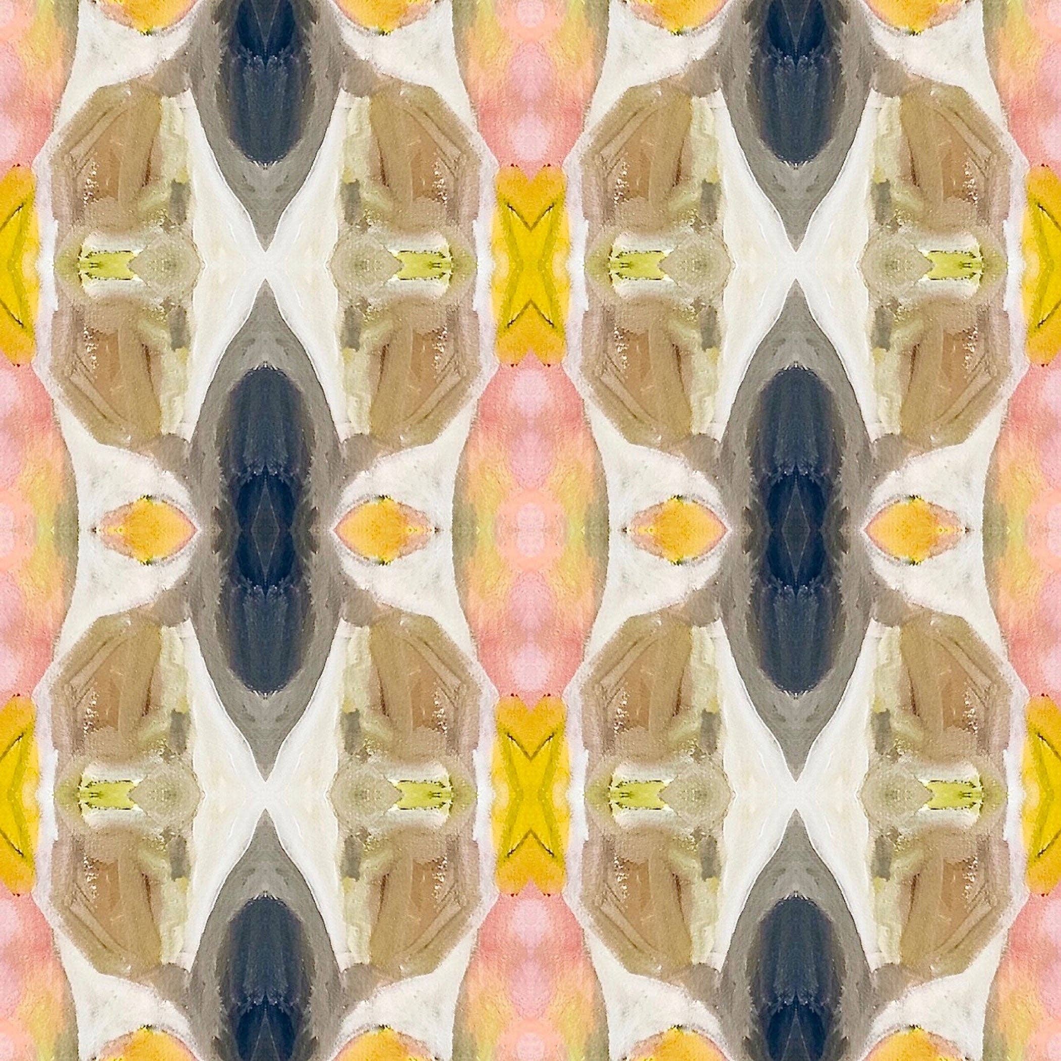 Windy O'Connor Art & Home - Wholesale Throw Pillow Cover - Blush Topaz Pillow1