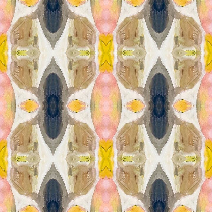 Windy O'Connor Art & Home - Wholesale Throw Pillow Cover - Blush Topaz Pillow1