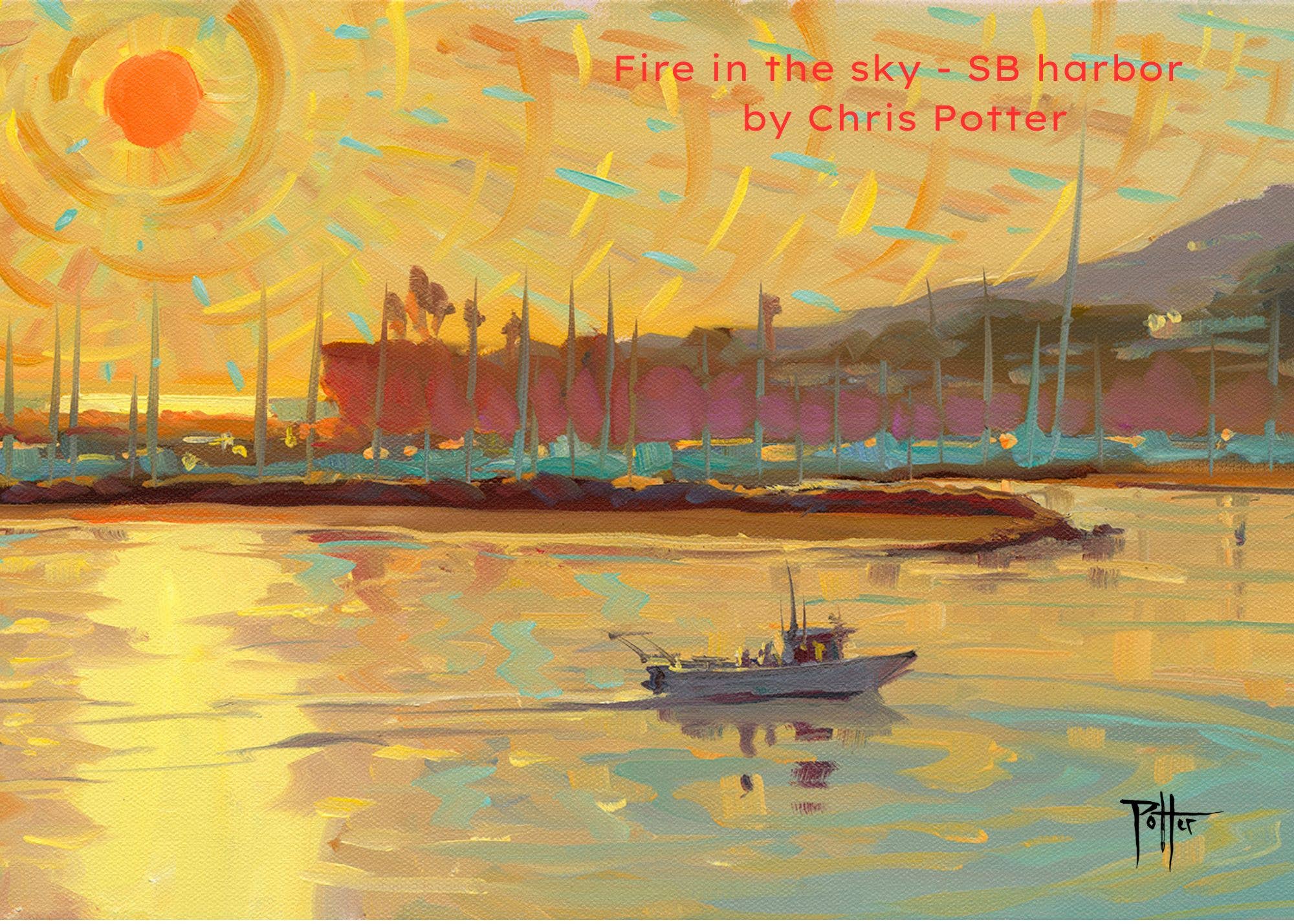 Chris Potter Art - Wholesale Postcard Set - Postcards - Van Goghy - 5 pack1