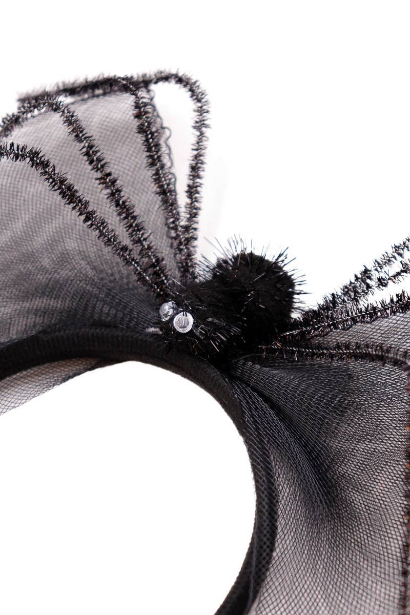 ASSORTITI Fascia per capelli con nastro in pizzo Gothic Spider Fascinator in vendita all'ingrosso su Faire3