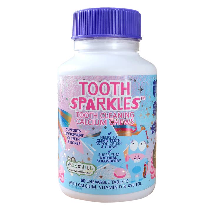 Jack N' Jill Kids - Wholesale Oral Supplement/Vitamin - Tooth Sparkles 60 pack - Tooth Cleaning chews
