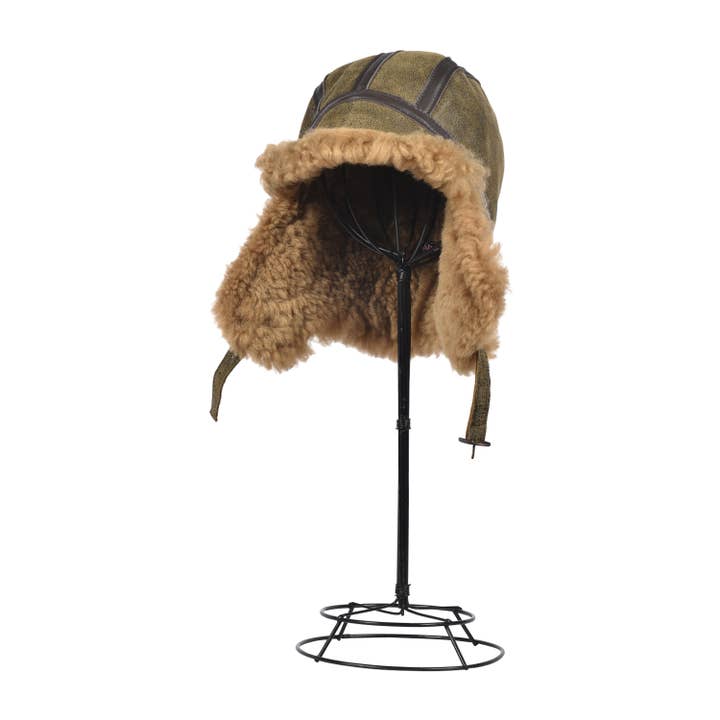 Owen Barry Ltd - Wholesale Trapper/Bomber Hat - Unisex - Sheepskin Trapper Hat | Aviator Flying Hat / Bomber Hat7