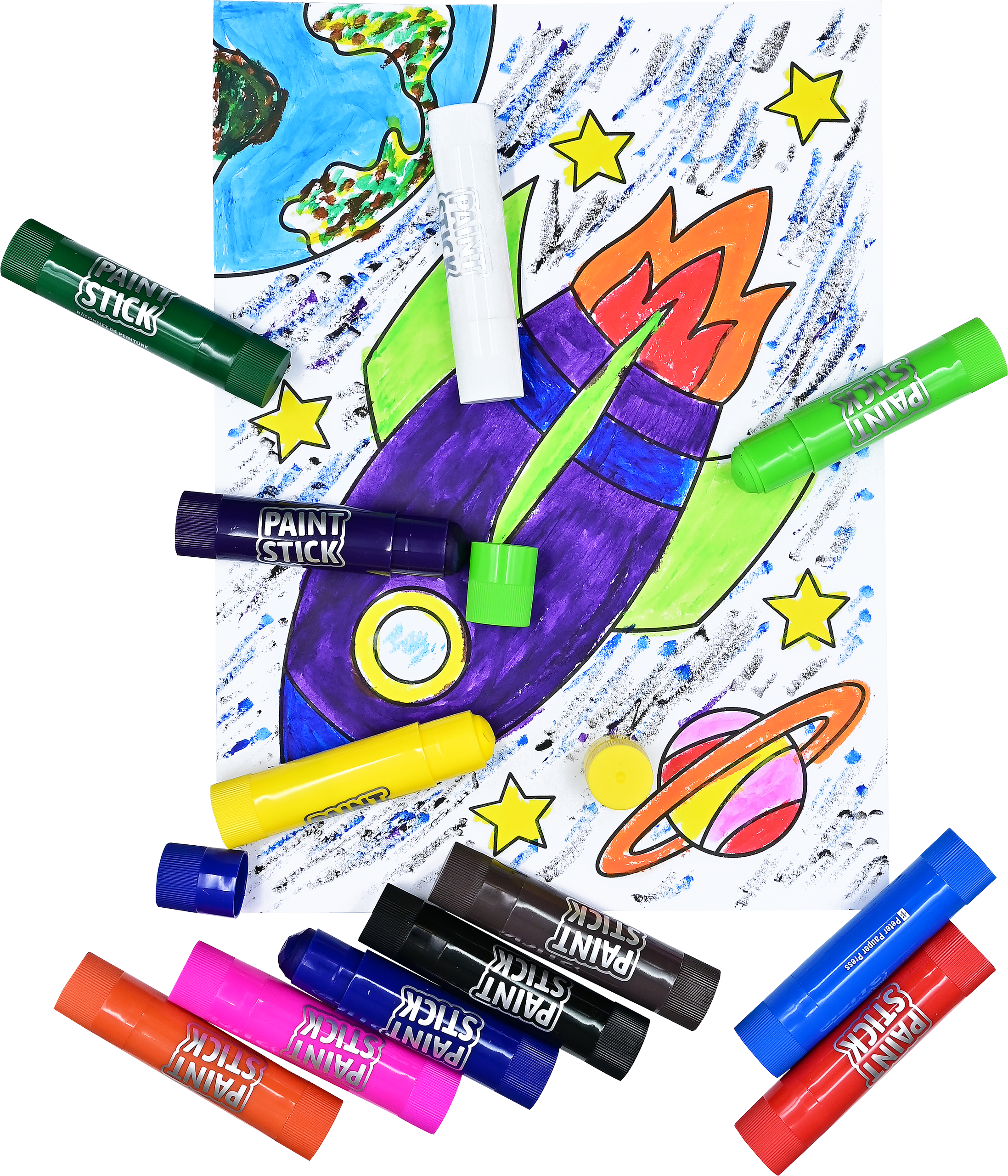 Peter Pauper Press - Wholesale Paint Set - Studio Series Junior Tempera Paint Sticks (set of 12)3