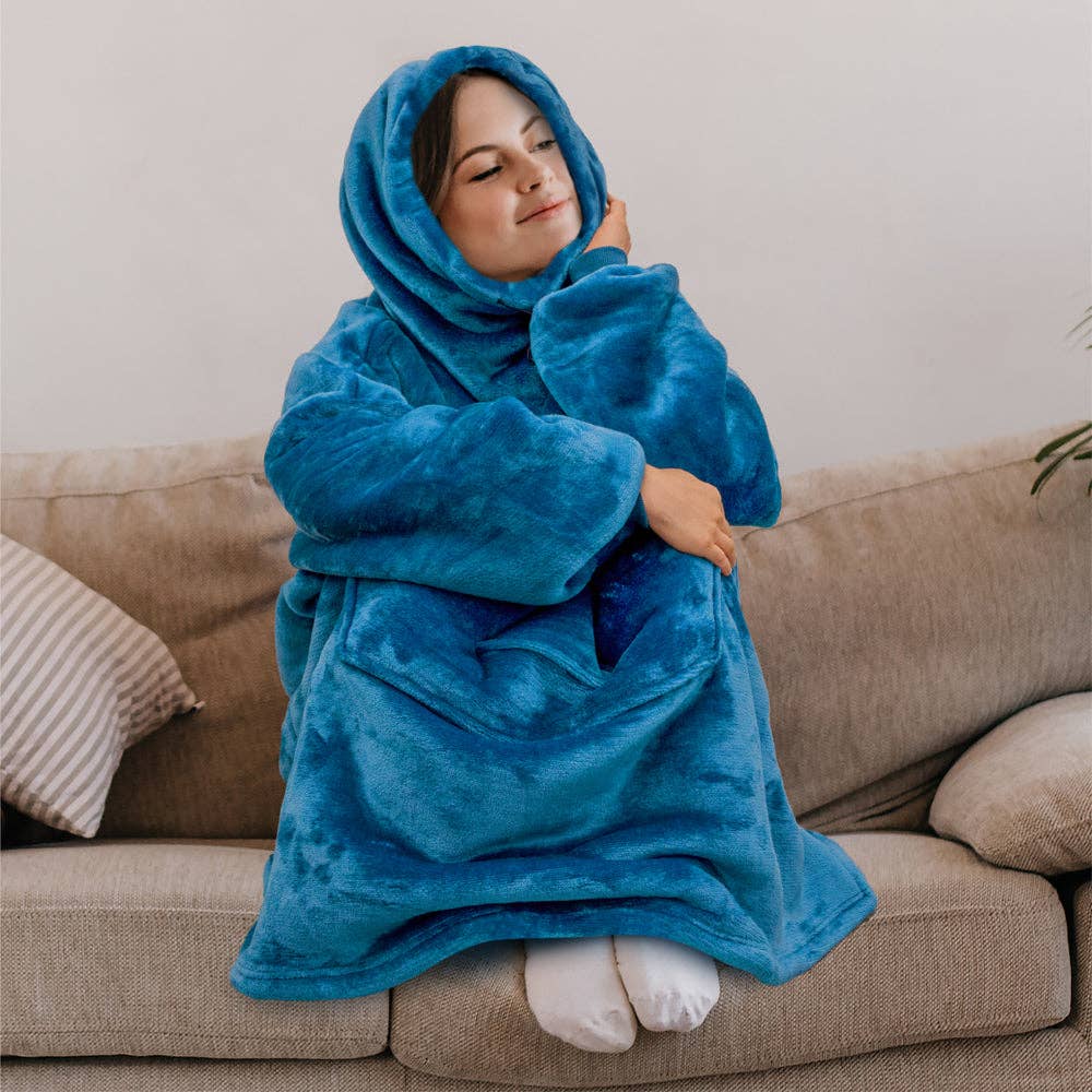 Pavilia - Wholesale Throw Blanket - Neck Warmer Sweatshirt Hoodie Blanket55