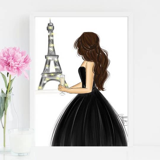 Emily in Paris, Fashion Art, Paris Wall Art, Paris Decor for wholesale by PLTStudio